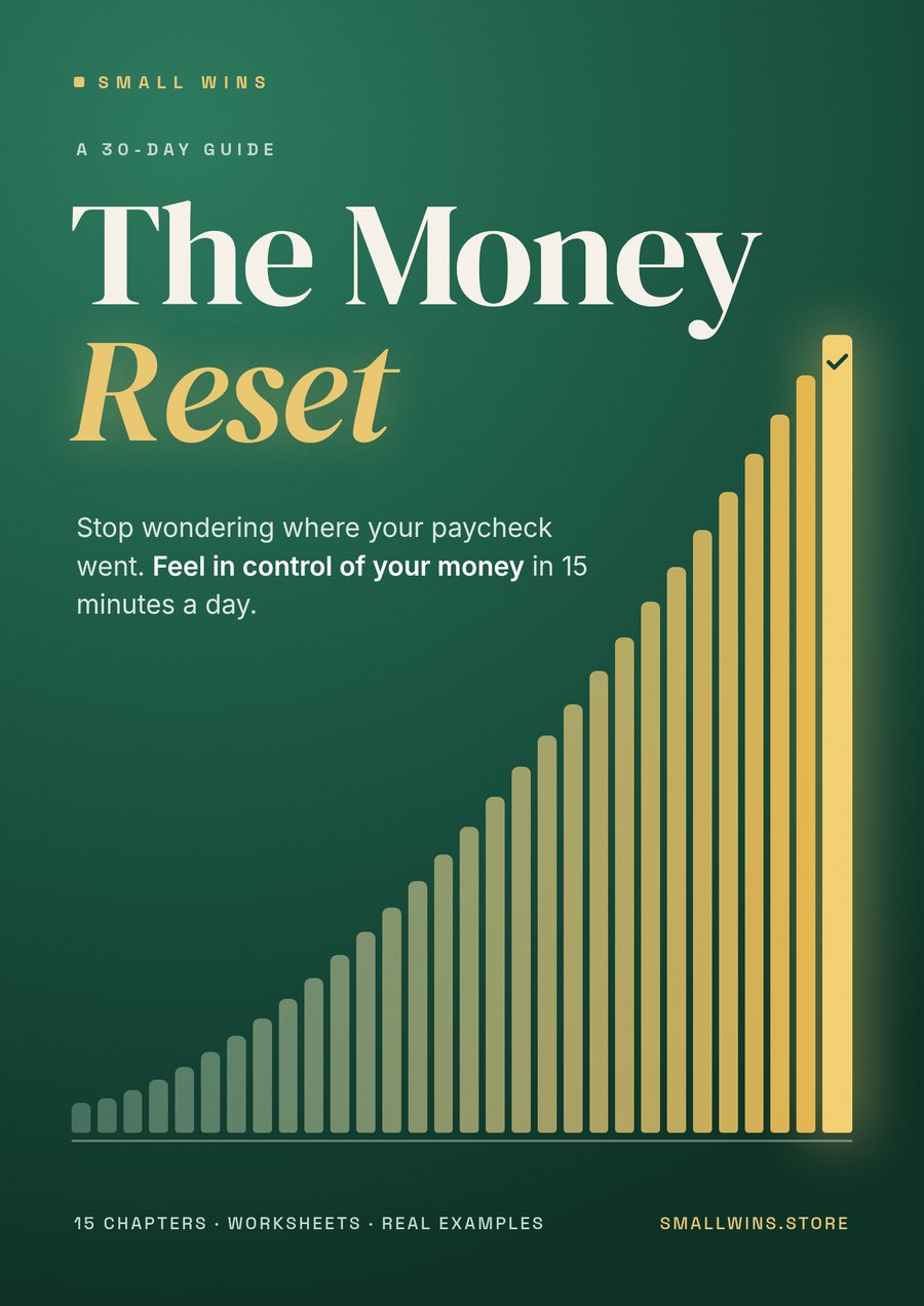 The Money Reset cover