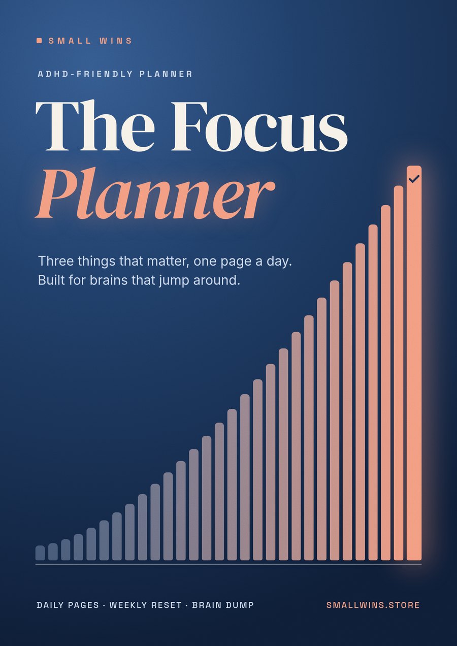 The Focus Planner example cover